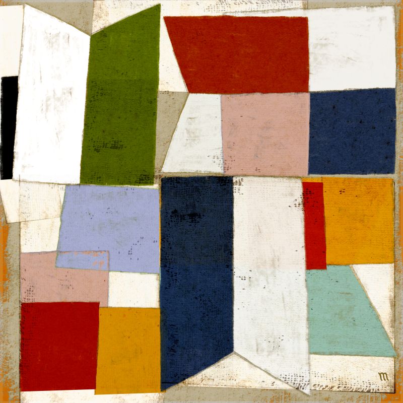 Signal flags square abstract